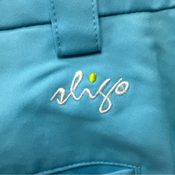 Sligo Men's Light Blue Golf Shorts Size 34 Excellent Preowned Condition - Picture 3 of 7